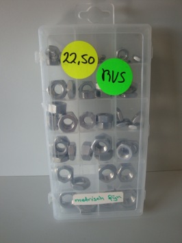 RVS Metrisch Fijne Moeren